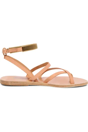 Ancient Greek Sandals Sko, Dame, Lyserød, 38 EU, Vintage Effekt Sandal Ohia