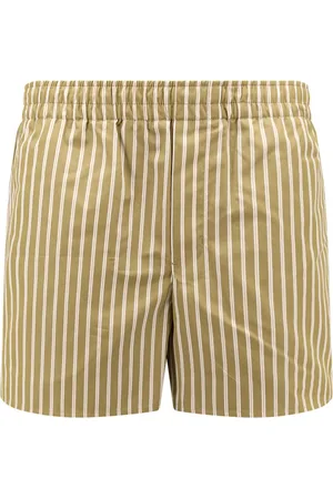 Ami Shorts, Herre, Grøn, L, Bomuld, Grøn Afslappet Bomuldsshorts
