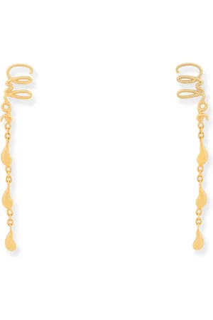Chloé Tilbehør, Dame, Gul, ONE SIZE, Uld, Gylden Vintage Messing Smykker