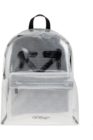 OFF-WHITE Taske, Herre, Hvid, ONE SIZE, Rygsæk med logo