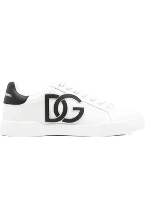 Dolce & Gabbana Sko, Dame, Hvid, 38 EU, Hvide Sneakers