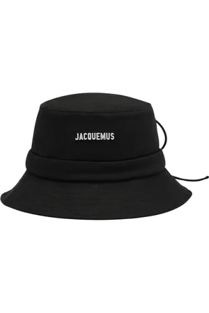 Jacquemus Tilbehør, Dame, Sort, 58 CM, Bomuld, Sort Bomuld Bob Hat