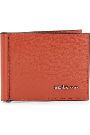 Kiton Tilbehør, Herre, Brun, ONE SIZE, Uld, Metal Hook Kortpung