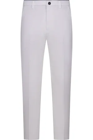 DEPARTMENT FIVE Bukser, Herre, Hvid, W33, Bomuld, Chino Bukser med Frontfolder