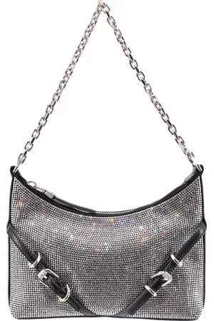 Givenchy Taske, Dame, Sort, ONE SIZE, Uld, Sort skuldertaske med lynlåslukning