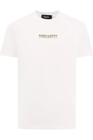 Dsquared2 Top, Herre, Hvid, 2XL, Bomuld, Hvide T-shirts og Polos