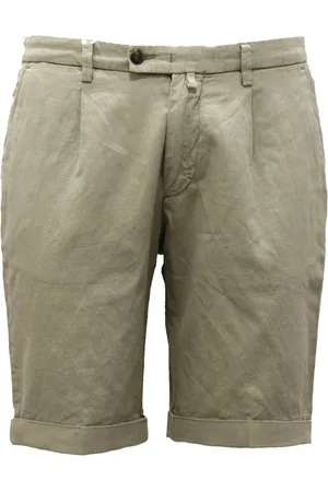 Briglia 1949 Shorts, Herre, Grøn, S, Bomuld, Grøn Bomuld Bermuda Shorts Lavet i Italien