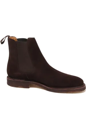 Cordwainer Sko, Herre, Brun, 40 1/2 EU, Suede, Suede sko støvle Jerome model
