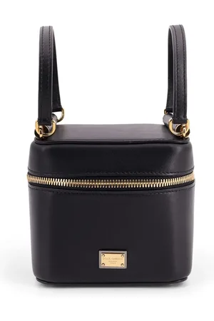 Dolce & Gabbana Taske, Dame, Sort, ONE SIZE, Uld, Sort læder skuldertaske