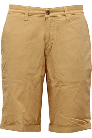 Briglia 1949 Shorts, Herre, Gul, S, Bomuld, Gul Bomuld/Linned Bermuda Shorts