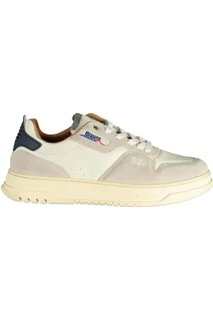 Blauer Sko, Herre, Flerfarvet, 43 EU, Hvid Polyethylen Herre Sneaker