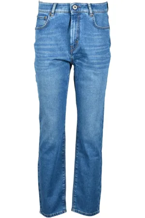 Max Mara Jeans, Dame, Blå, 2XS, Uld, Stilfulde Weekend Jeans