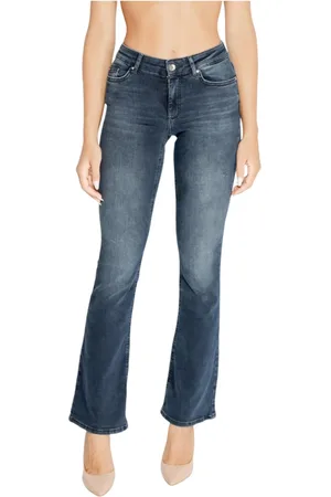 ONLY Jeans, Dame, Blå, L L32, Denim, Flared Denim Jeans Kollektion til Efterår/Vinter