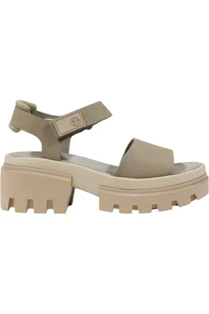 Timberland Sko, Dame, , 40 EU, Læder, Læder Backstrap Sandaler til Kvinder