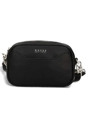 Guess Taske, Dame, Sort, ONE SIZE, Uld, PU Læder Skuldertaske - Sort