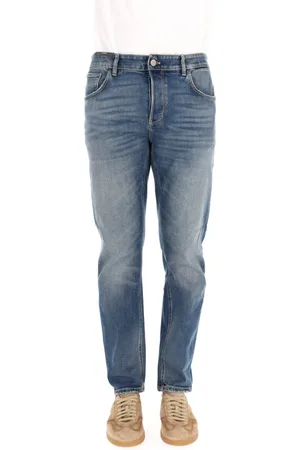 PT Torino Jeans, Herre, Blå, W31, Denim, Komfort Tapered Fit Denim Jeans