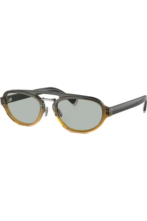 Brunello Cucinelli Tilbehør, unisex, Grå, 56 MM, Tyl, Bc4008S 1023R5 Solbriller