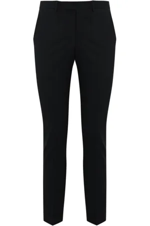 PT Torino Bukser, Herre, Blå, 3XL, Uld, Blå Uld Stræk Slim Fit Bukser