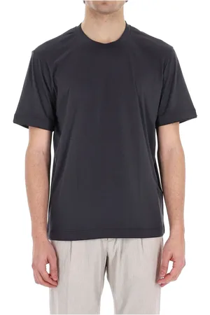 ELEVENTY Top, Herre, Grå, S, Bomuld, Afslappet herre T-shirt og Polo