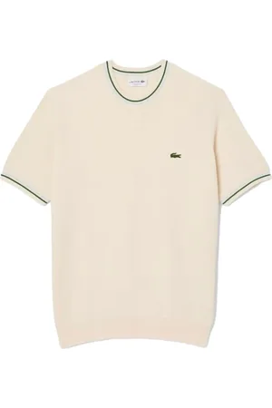 Lacoste Top, Herre, , XL, Klassisk Fit Stribet Mesh T-shirt