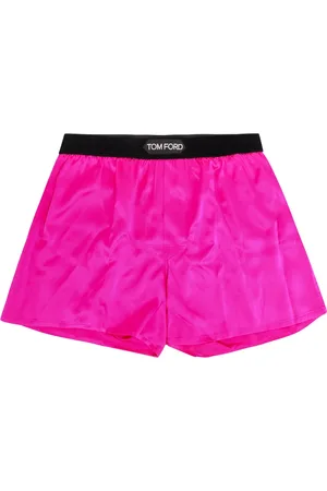 Tom Ford Undertøj, Herre, Lyserød, L, Luksus Silke Boxershorts Aw23