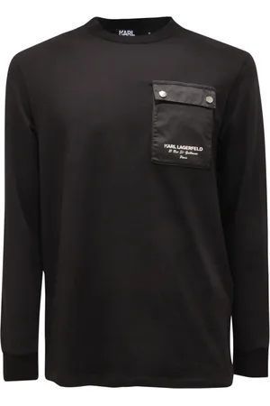 Karl Lagerfeld Top, Herre, Sort, M, 0503At trøje