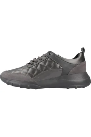 Geox Sko, Dame, Grå, 37 EU, Moderne Sneakers