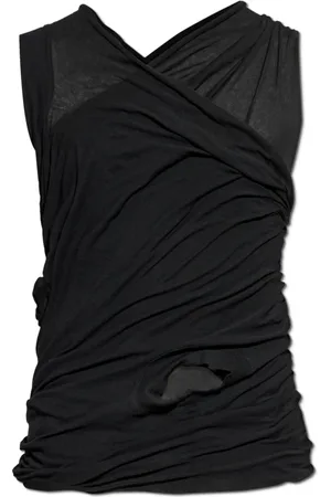 Rick Owens Top, Herre, Sort, L, Bomuld, Top Hollywood Banana