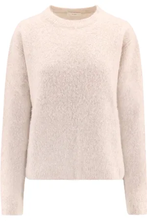 The Row Strik, Dame, , M, Cashmere, Ribbet Langærmet Sweater