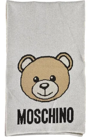 Moschino Tilbehør, Dame, Grå, ONE SIZE, Polyester, Mode Tørklæde - Viskose Blanding Polyester