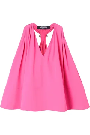 Jacquemus Top, Dame, Lyserød, M, Uld, Rosa Top Norma Stil