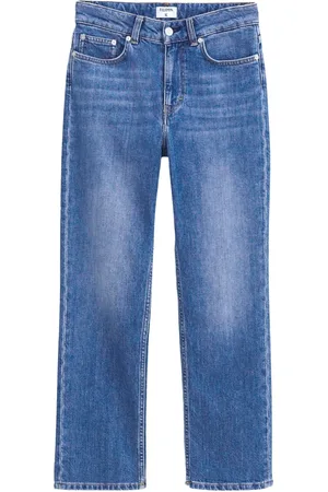 Filippa K Jeans, Dame, Blå, W25, Cropped Wash Jeans