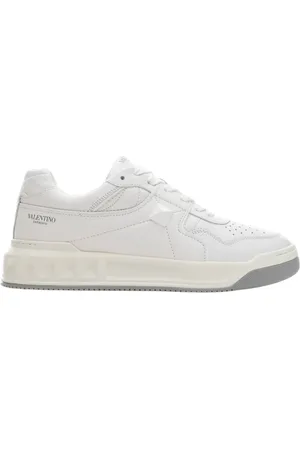 VALENTINO GARAVANI Sko, Herre, Hvid, 43 1/2 EU, Moderne Sneakers til Trendy Outfits