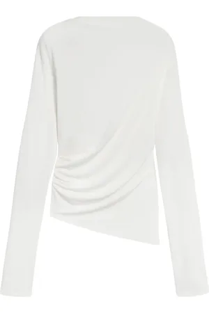 Jacquemus Top, Dame, Hvid, M, Uld, Hvid Cruise Top