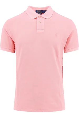 Ralph Lauren Top, Herre, Lyserød, L, Bomuld, Rosa T-shirts og Polos med Logo