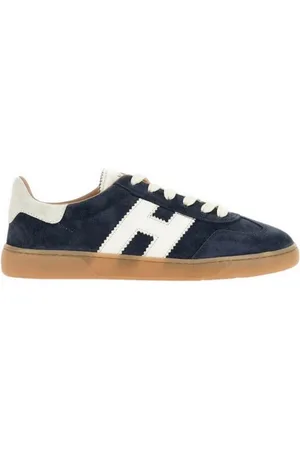 Hogan Sko, Dame, Blå, 39 1/2 EU, Læder, Sneakers Cool