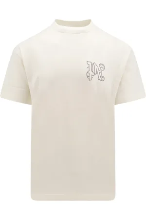 Palm Angels Top, Herre, Hvid, M, Bomuld, Hvide T-shirts og Polos