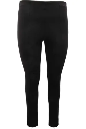 Calvin Klein Bukser, Dame, Sort, S, Uld, Strækuld Bukser i Sort