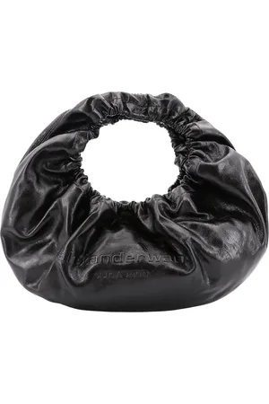 Alexander Wang Taske, Dame, Sort, ONE SIZE, Læder, Sorte tasker med magnetisk lukning