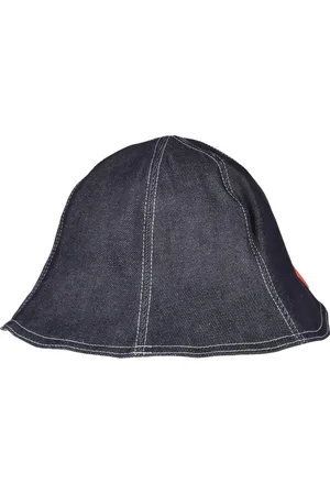 SUNNEI Tilbehør, Dame, Sort, ONE SIZE, Bomuld, Vendbar Canvas Hat 100% Bomuld