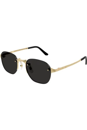 Cartier Tilbehør, unisex, Gul, ONE SIZE, Uld, Stilfulde solbriller