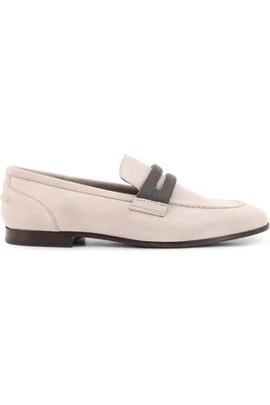 Brunello Cucinelli Sko, Dame, , 38 EU, Flade Sko med Ikonisk Detalje