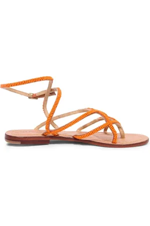 Maliparmi Sko, Dame, , 38 EU, Perler sandaler med infradito stil
