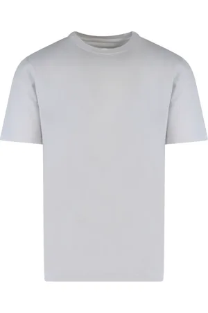 Maison Margiela Top, Herre, Grå, M, Bomuld, Grå T-shirts og Polos Ribbet Profil