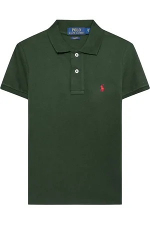 Ralph Lauren Top, Herre, Grøn, L, Bomuld, Grønne T-shirts og Polos med Logo