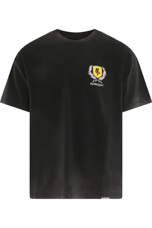 Represent Top, Herre, Sort, M, Crest T-shirt til mænd
