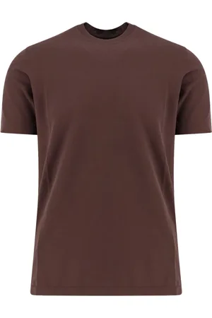ZANONE Top, Herre, Brun, 2XL, Bomuld, Brun T-shirts og Polos