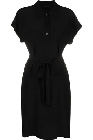 Joseph Kjole, Dame, Sort, M, Uld, Midi Dresses