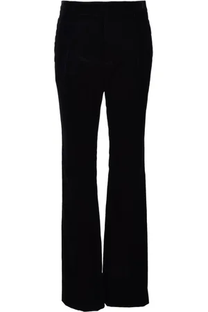 Saint Laurent Bukser, Dame, Sort, XL, Bomuld, Bukser