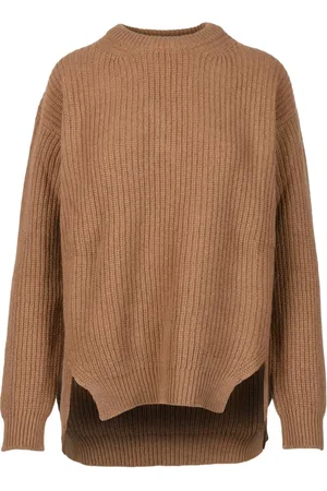 DEPARTMENT FIVE Strik, Dame, Brun, S, Uld, Uld Sweater - Model: Maglione
